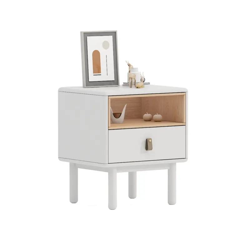 Sängbord Iris 48x40x55 cm - vit — vit