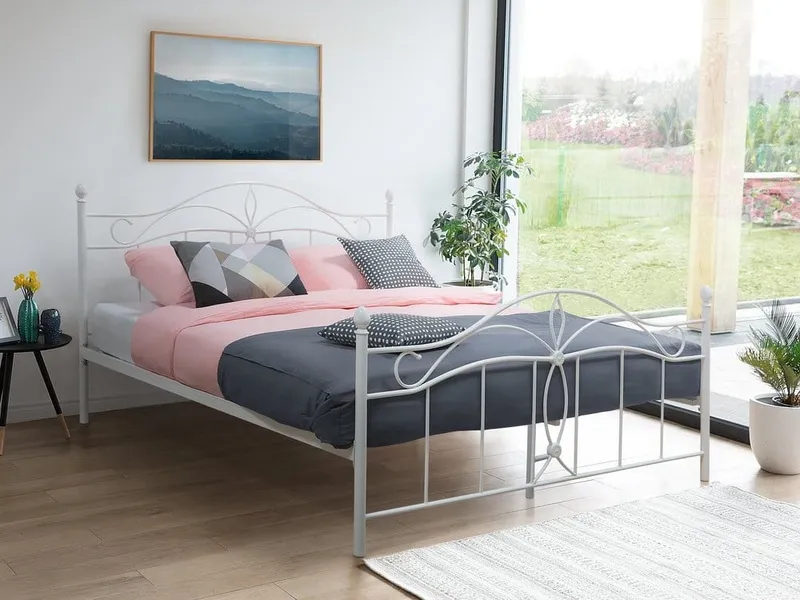 Sängram Antlia 180x200 cm - Vit — Bedly