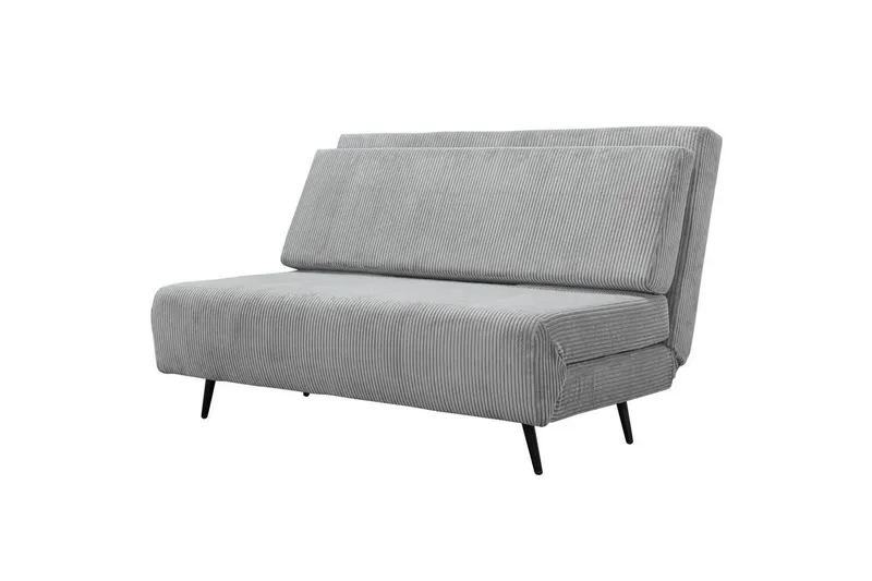 Sängsoffa Mallory Grå, Manchester/Metall/Trä - Grå, Manchester/Metall/Trä — Loft24