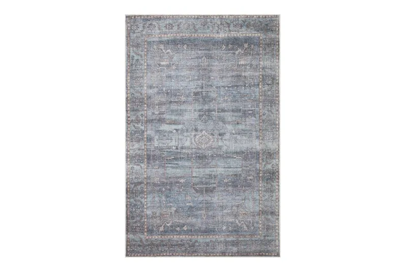Saveh Wiltonmatta 280x380 cm Rektangulär - Blå — KM Home