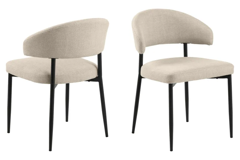 Sawako Matstol - Beige / Svart — Andrarum