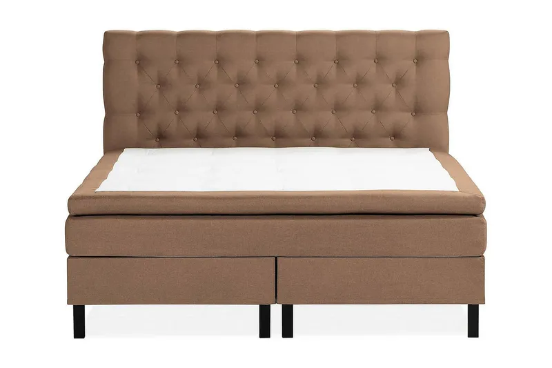 Scarlett Kontinentalsäng 150x200 Skummadrass - Brun — Brun