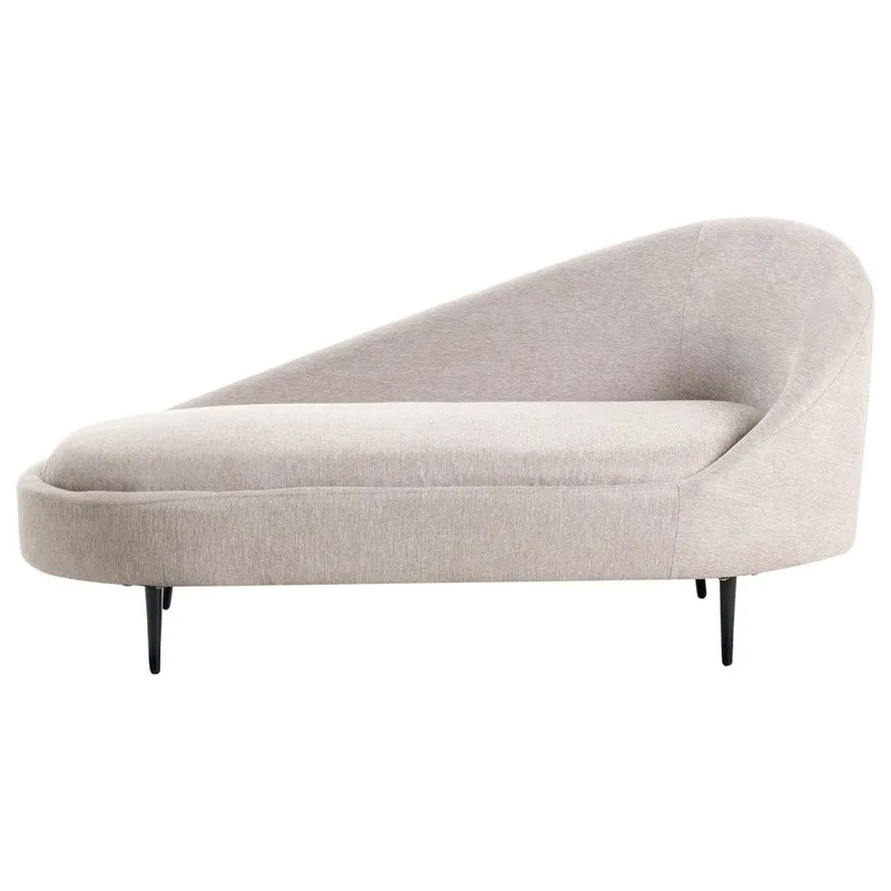 Schäslong Valreas - Beige, svart/Högervänd — Beige, svart/Högervänd