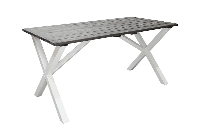 Scottsdale Matbord Utomhus 150 cm Grå/Vit - KWA — KWA