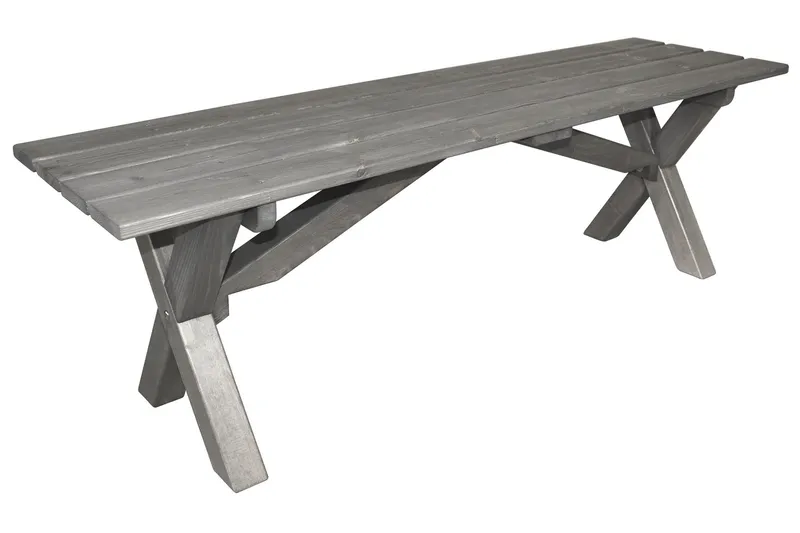 Scottsdale Matgrupp Utomhus 150 cm + 2 Solanum Utestolar - Grå — Lifestyle Garden