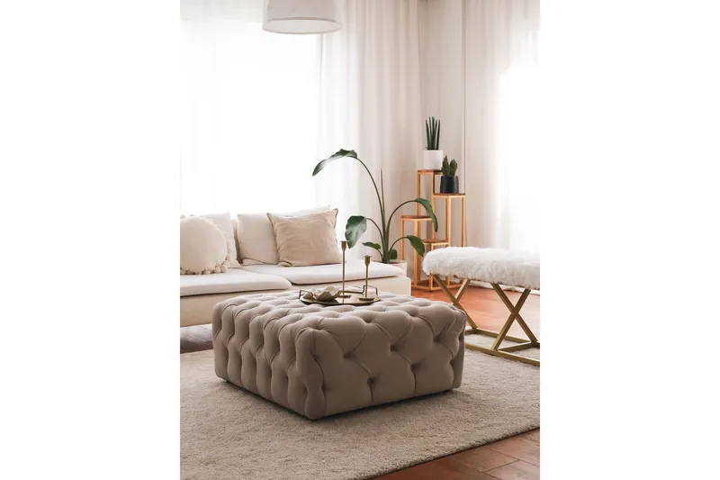 Seban Sittpuff 80 cm - Cream — Cream