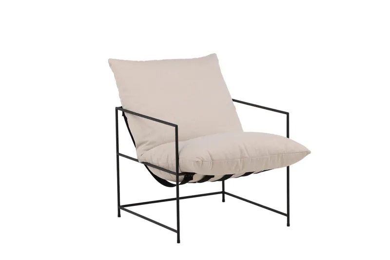 Sedalia Loungefåtölj - Vit — Venture Home