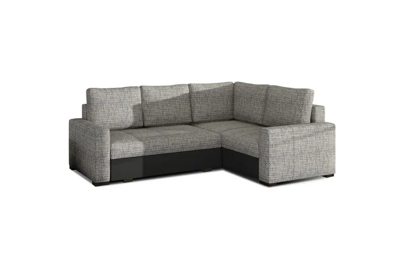 Sektion Eltap Corona 235x162x90 cm - Berlin 01, Soft 11, Grå, Svart, Höger — Berlin 01, Soft 11, Grå, Svart, Höger