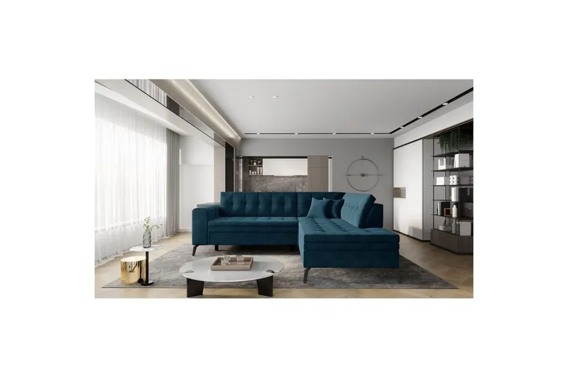 Sektion Eltap Lanvin 260x210x93 cm - Velvetmat 40, Höger — Velvetmat 40, Höger