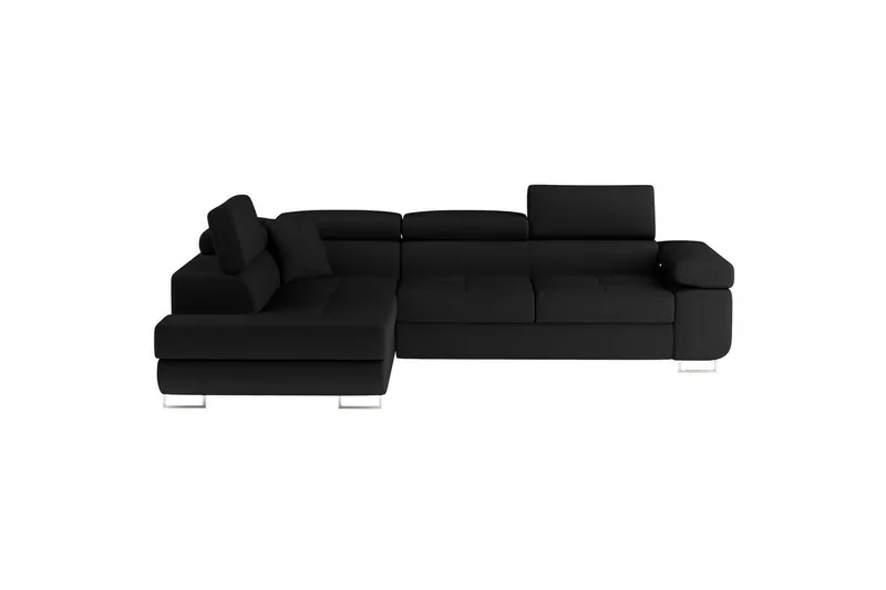 Sektionssoffa Eltap Anton 272x203x85 cm - Sawana 14, Svart, Vänster — Sawana 14, Svart, Vänster