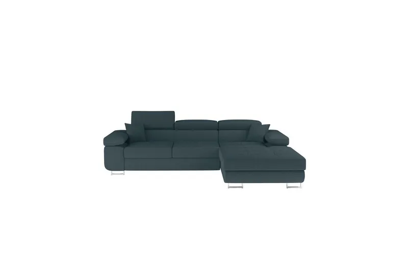 Sektionssoffa Eltap Armando 289x85x203 cm - Jarell 38, Blå, Höger — Jarell 38, Blå, Höger