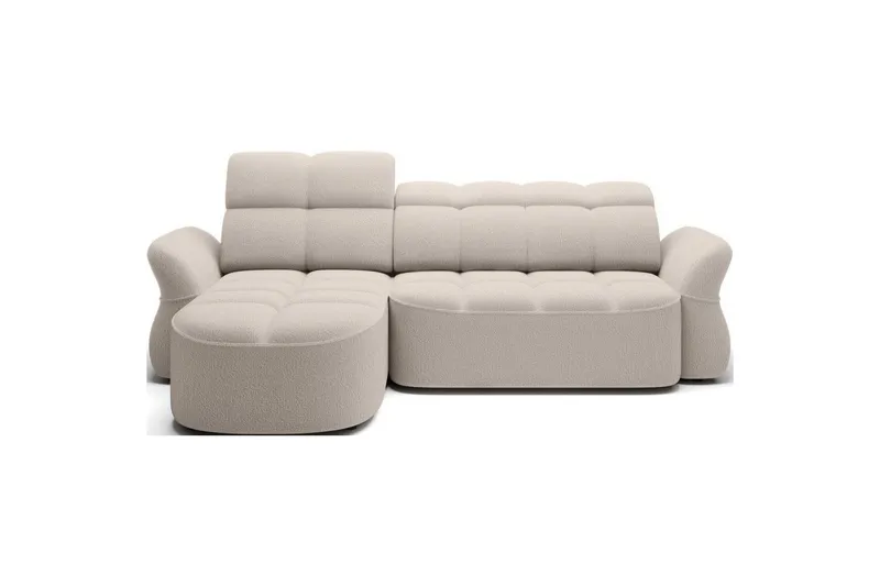 Sektionssoffa Eltap Beneth 301x115x185 cm - Royal 18, Beige, Vänster — Royal 18, Beige, Vänster