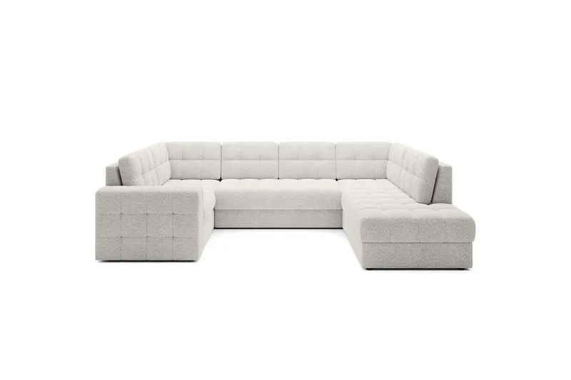 Sektionssoffa Eltap Blewett 299x198x82 cm - Royal 01, Vit, Höger — Royal 01, Vit, Höger