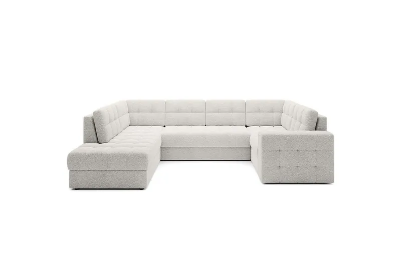 Sektionssoffa Eltap Blewett 299x198x82 cm - Royal 01, Vit, Vänster — Royal 01, Vit, Vänster