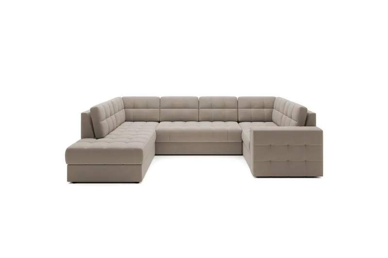 Sektionssoffa Eltap Blewett 299x198x82 cm - Sola 18, Beige, Vänster — Sola 18, Beige, Vänster