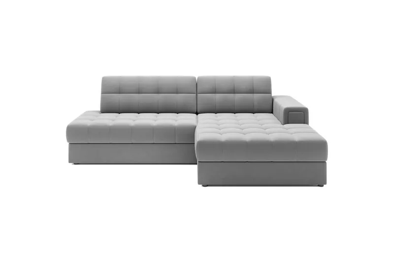 Sektionssoffa Eltap Blezalt 240x150x82 cm - Sola 4, Grå, Höger — Sola 4, Grå, Höger
