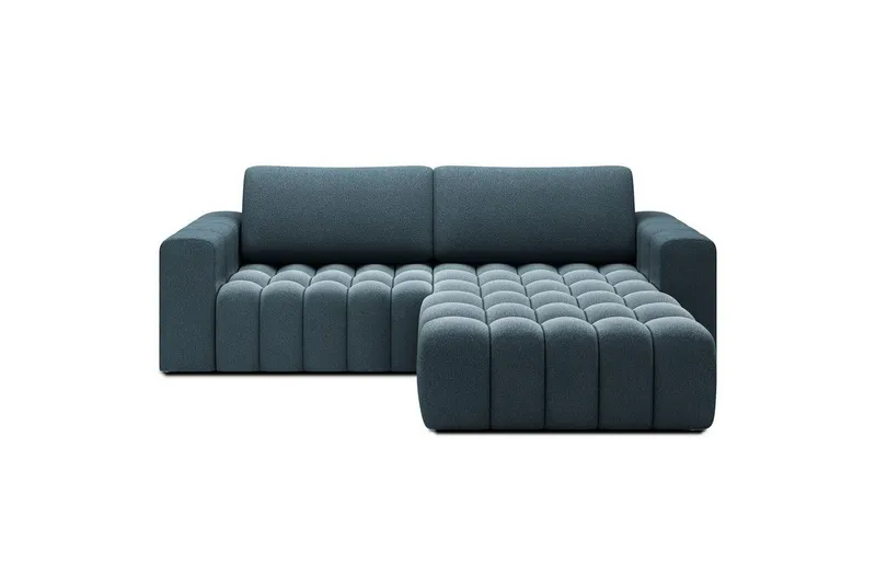 Sektionssoffa Eltap Bonett 250x175x92 cm - Jaffray 40, Blå, Höger — Jaffray 40, Blå, Höger
