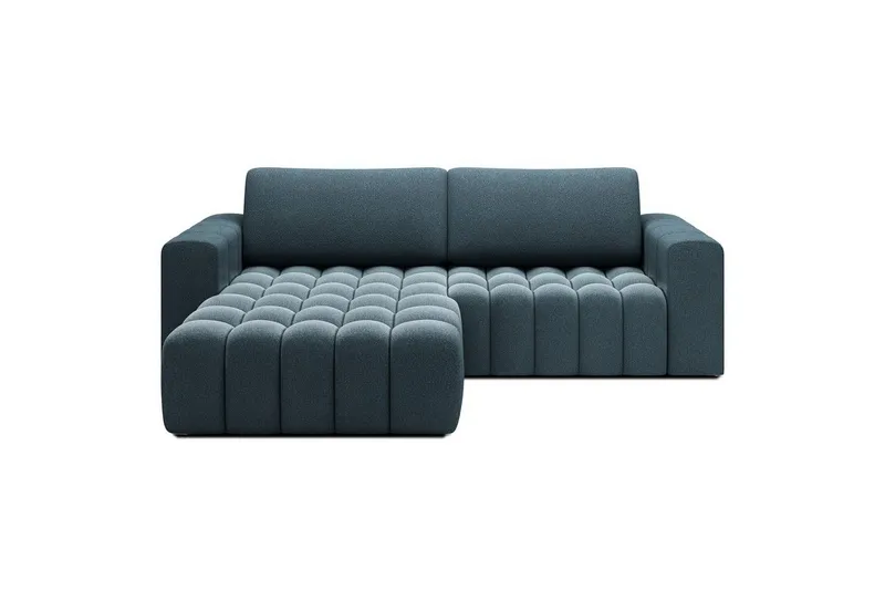 Sektionssoffa Eltap Bonett 250x175x92 cm - Jaffray 40, Blå, Vänster — Jaffray 40, Blå, Vänster
