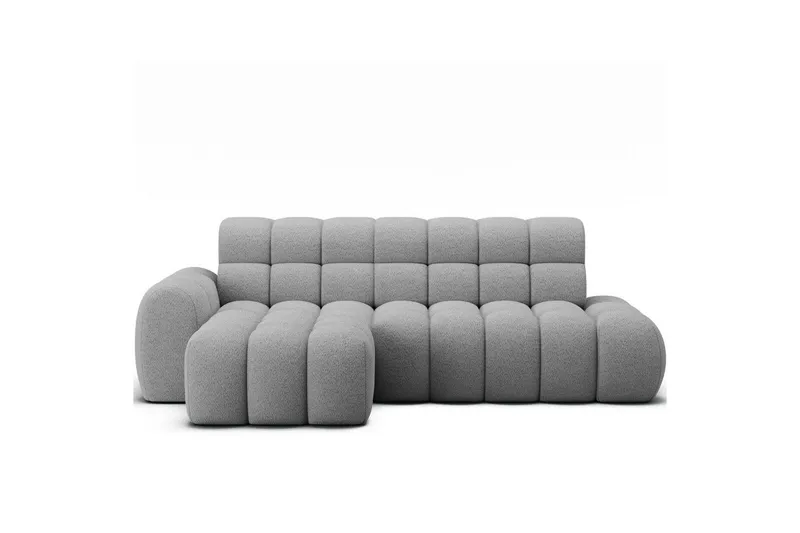 Sektionssoffa Eltap Ceedro 283x165x98 cm - Royal 04, Grå, Vänster — Royal 04, Grå, Vänster