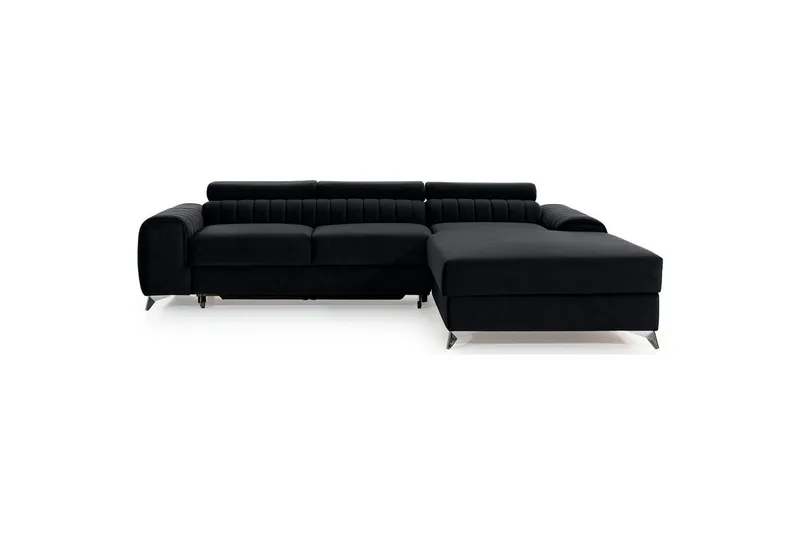 Sektionssoffa Eltap Grayson 278x205x92 cm - Riviera 97, Grå, Höger — Riviera 97, Grå, Höger