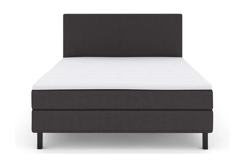 Select No 1 Komplett Sängpaket 160x200 - Mörkgrå/Svart — Mörkgrå/Svart