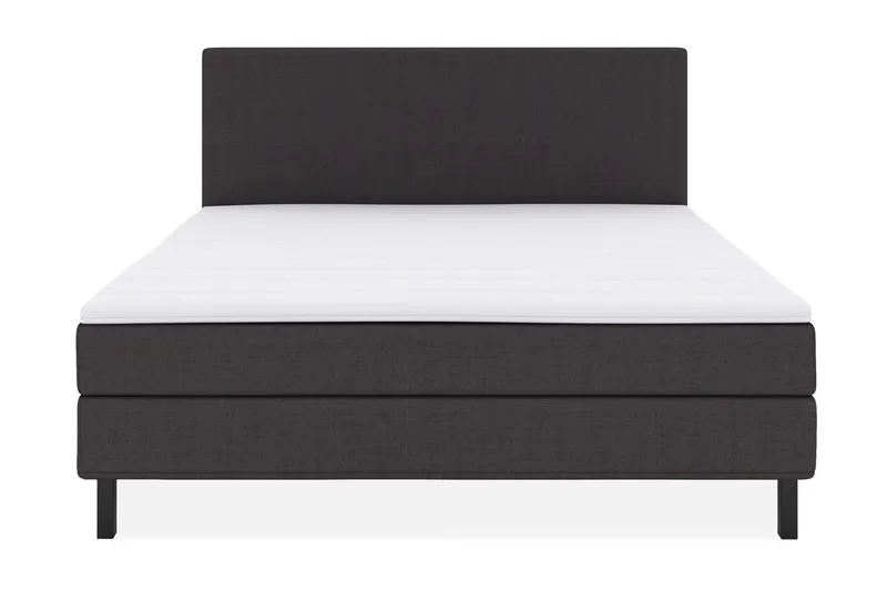 Select No 1 Komplett Sängpaket 180x200 - Mörkgrå/Svart — Mörkgrå/Svart