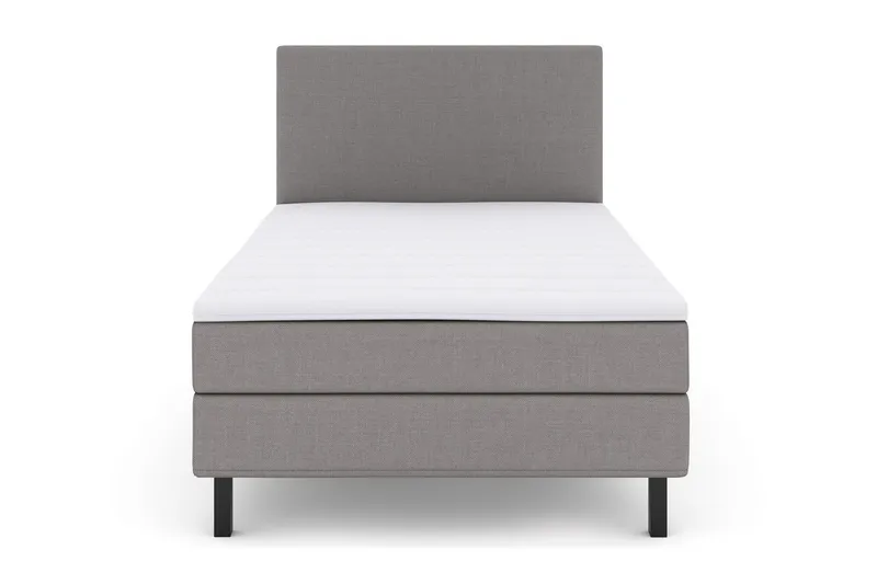 Select No 2 Komplett Sängpaket 120x200 - Ljusgrå/Svart — Ljusgrå/Svart