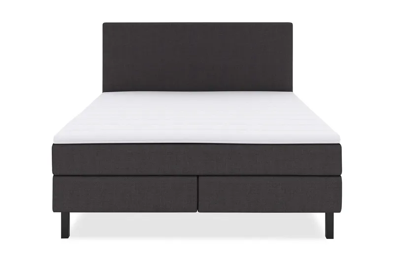 Select No 2 Kontinentalsäng 160x200 - Mörkgrå — Drömvik