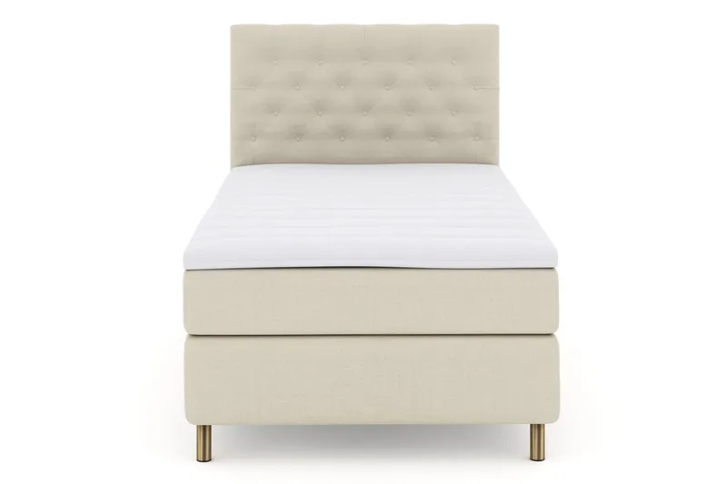 Select No 3 Komplett Sängpaket 120x200 Fast - Beige/Koppar (Art.nr 247511) — Beige/Koppar