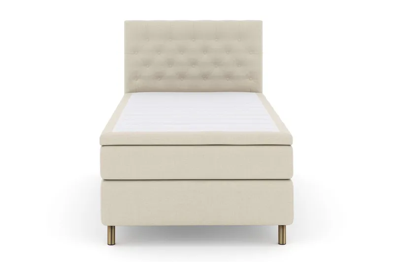Select No 4 Komplett Sängpaket 120x200 Fast - Beige/Koppar (Art.nr 248711) — Beige/Koppar