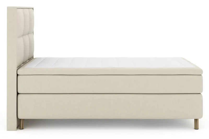 Select No 4 Komplett Sängpaket 120x200 Fast - Beige/Koppar (Art.nr 249071) — Beige/Koppar