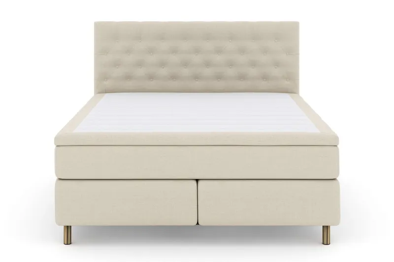 Select No 4 Komplett Sängpaket 180x200 Fast - Beige/Koppar (Art.nr 248723) — Beige/Koppar