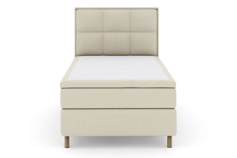 Select No 5 Komplett Sängpaket 120x200 Fast Watergel - Beige/Koppar (Art.nr 252971) — Beige/Koppar