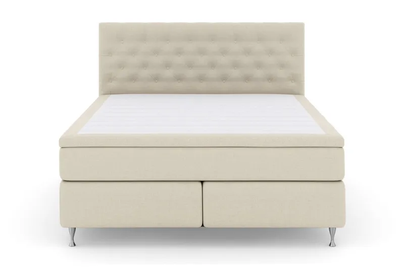 Select No 5 Komplett Sängpaket 180x200 Fast Watergel - Beige/Silver (Art.nr 249983) — Beige/Silver