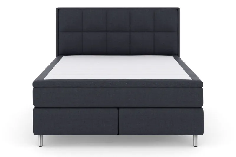 Select No 5 Komplett Sängpaket 180x200 Medium Latex - Blå/Metall (Art.nr 252340) — Blå/Metall