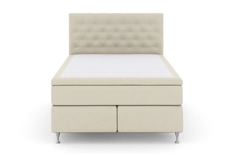 Select No 6 Komplett Sängpaket 160x200 Fast Watergel - Beige/Silver (Art.nr 254719) — Beige/Silver