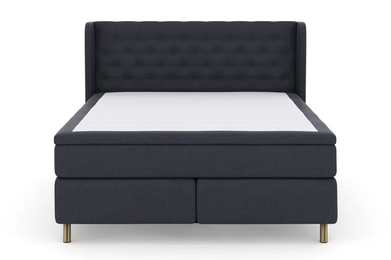 Select No 6 Komplett Sängpaket 210x210 Fast Watergel - Blå/Koppar — Blå/Koppar