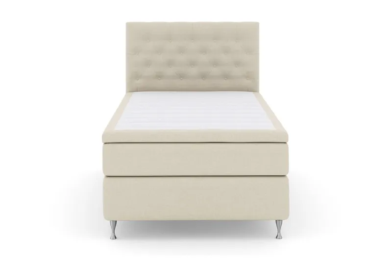Select No 6 Kontinentalsäng 120x200 Medium Watergel - Beige/Silver — Beige/Silver