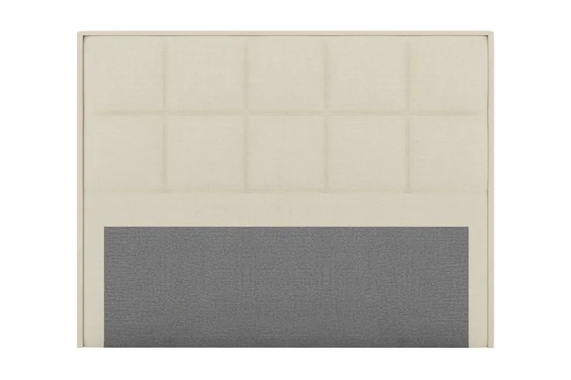 Select Rutig Sänggavel 180 cm - Beige — Beige
