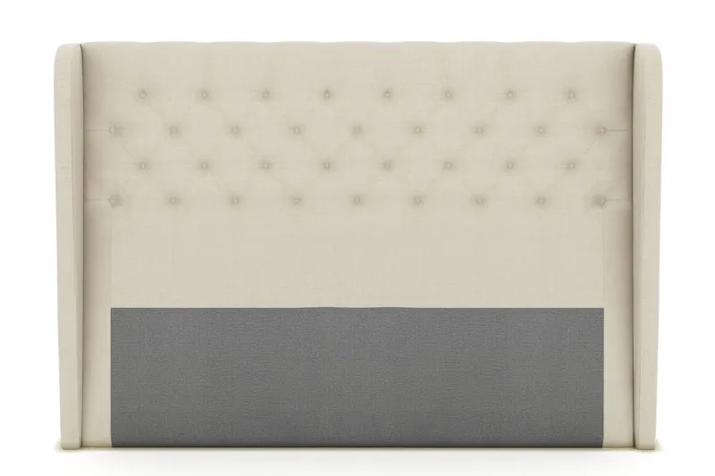 Select Sänggavel 180 cm med Sidor - Beige — Beige