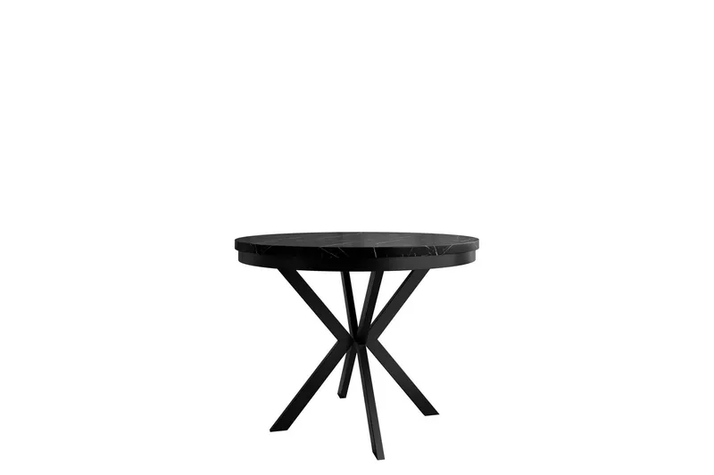 Sereth Matbord 120 cm Rund - Svart (Art.nr 3116509) — Svart