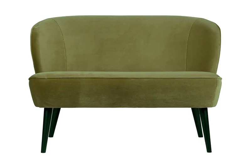 Serra 2-sits Soffa - Sammet/Grön — Sammet/Grön