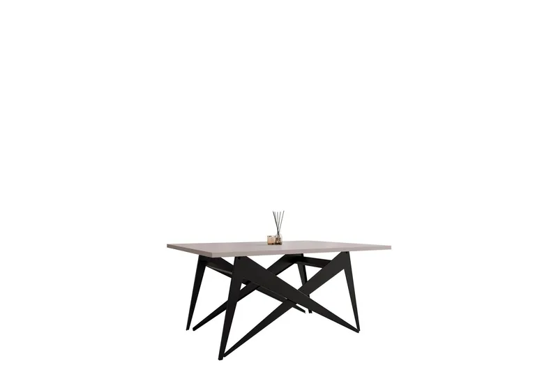 Seyloren Soffbord 90 cm - Svart/Beige — Svart/Beige