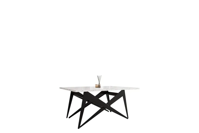 Seyloren Soffbord 90 cm - Svart/Vit (Art.nr 3116106) — Svart/Vit