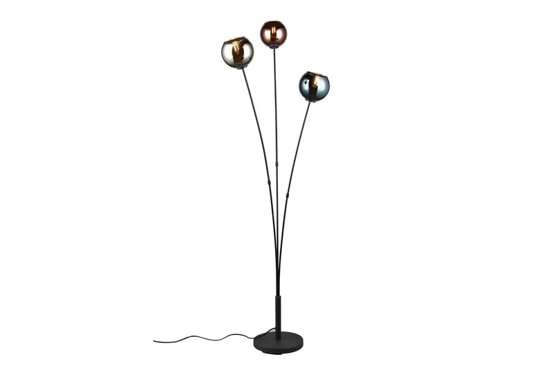 Sheldon Golvlampa 3L E14 flerfärgad - Flerfärgad — Trio Lighting