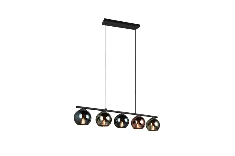 Sheldon Taklampa 5L E14 flerfärgad - Flerfärgad — Trio Lighting