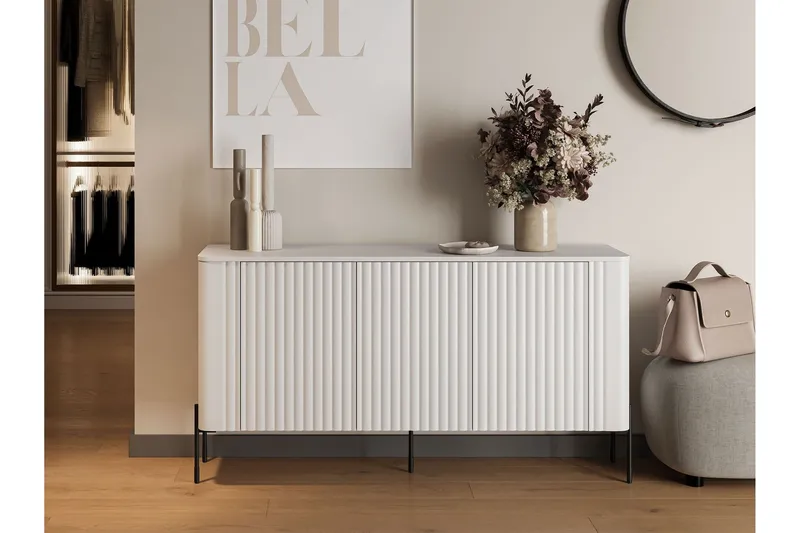 Sherie Skänk 150x40 cm - Vit (Art.nr 3099510) — Vit