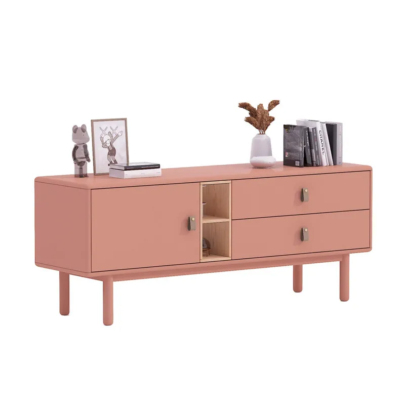 Sideboard Iris 140x40x55 cm - Rosa — Rosa