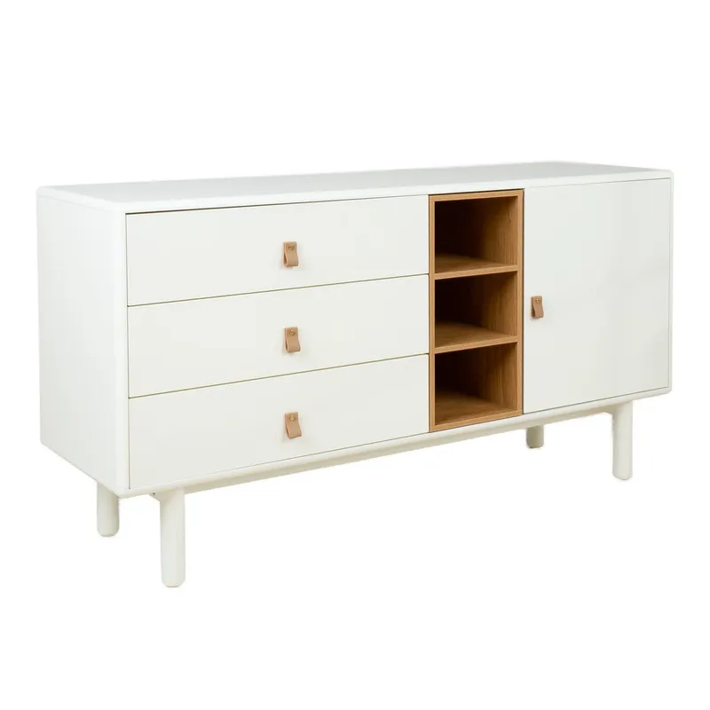 Sideboard Iris 140x40x75 cm - Vit — Vit