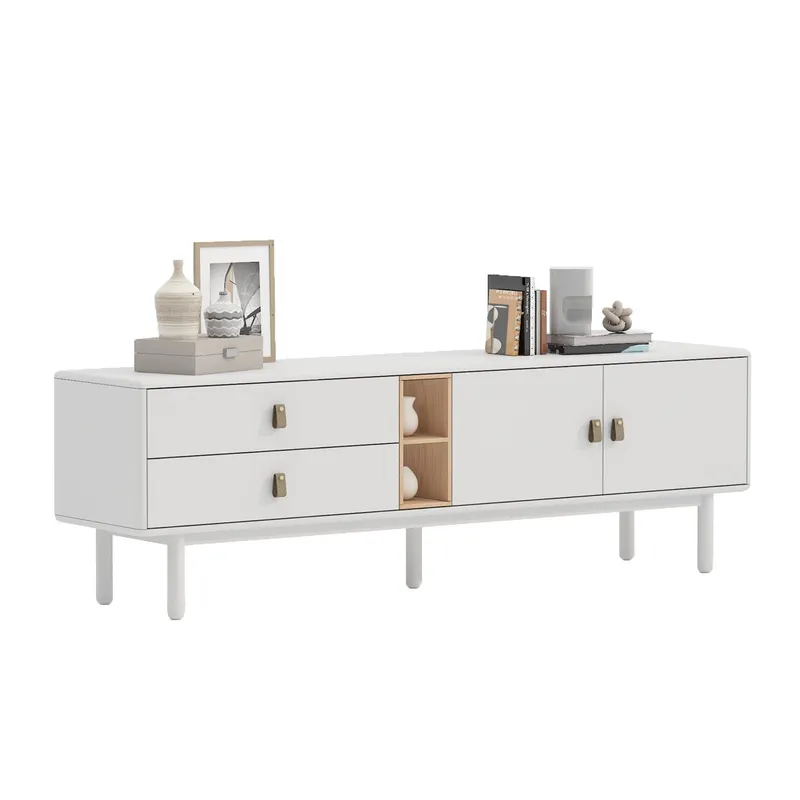 Sideboard Iris 180x40x55 cm - Vit — Vit